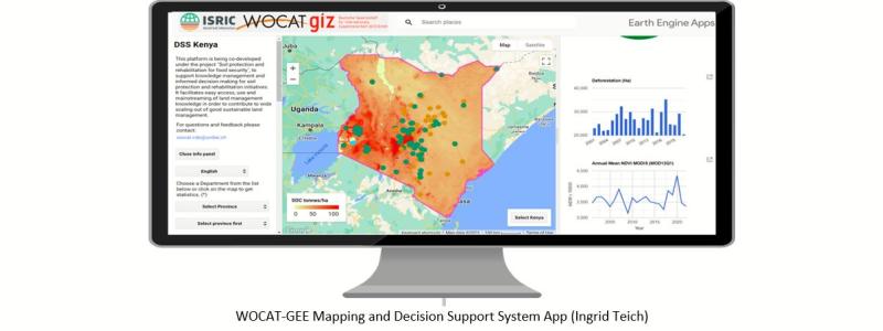 WOCAT-GEE Mapping and Decision Support System App (Ingrid Teich) WOCAT-GEE Mapping and Decision Support System App (Ingrid Teich)