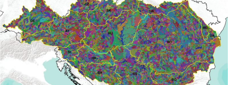 Collection of soil data in SOTER format from 14 Danube strategy countries, at scale 1:250 000