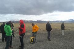Field trip during the 2nd training on Stakeholder interaction (Gunnarsholt, Iceland)