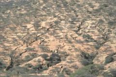 Heavily eroded slope in Ethiopia