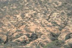 Heavily eroded slope in Ethiopia