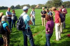 Field trip during the 1st training on Stakeholder interaction (Eibergen, NL)