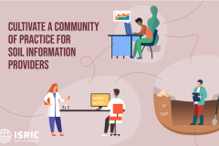 Cultivate a community of practice for soil information providers
