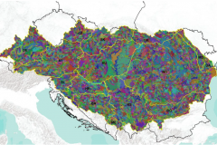 Collection of soil data in SOTER format from 14 Danube strategy countries, at scale 1:250 000