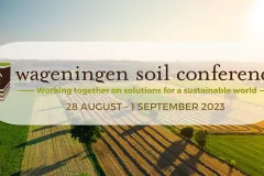 Wageningen soil conference