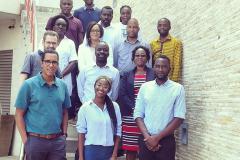 The workshop participants and moderators