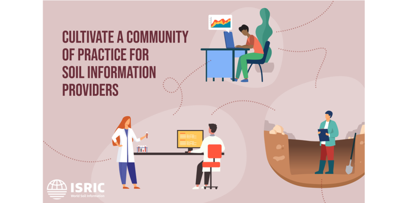 Cultivate a community of practice for soil information providers