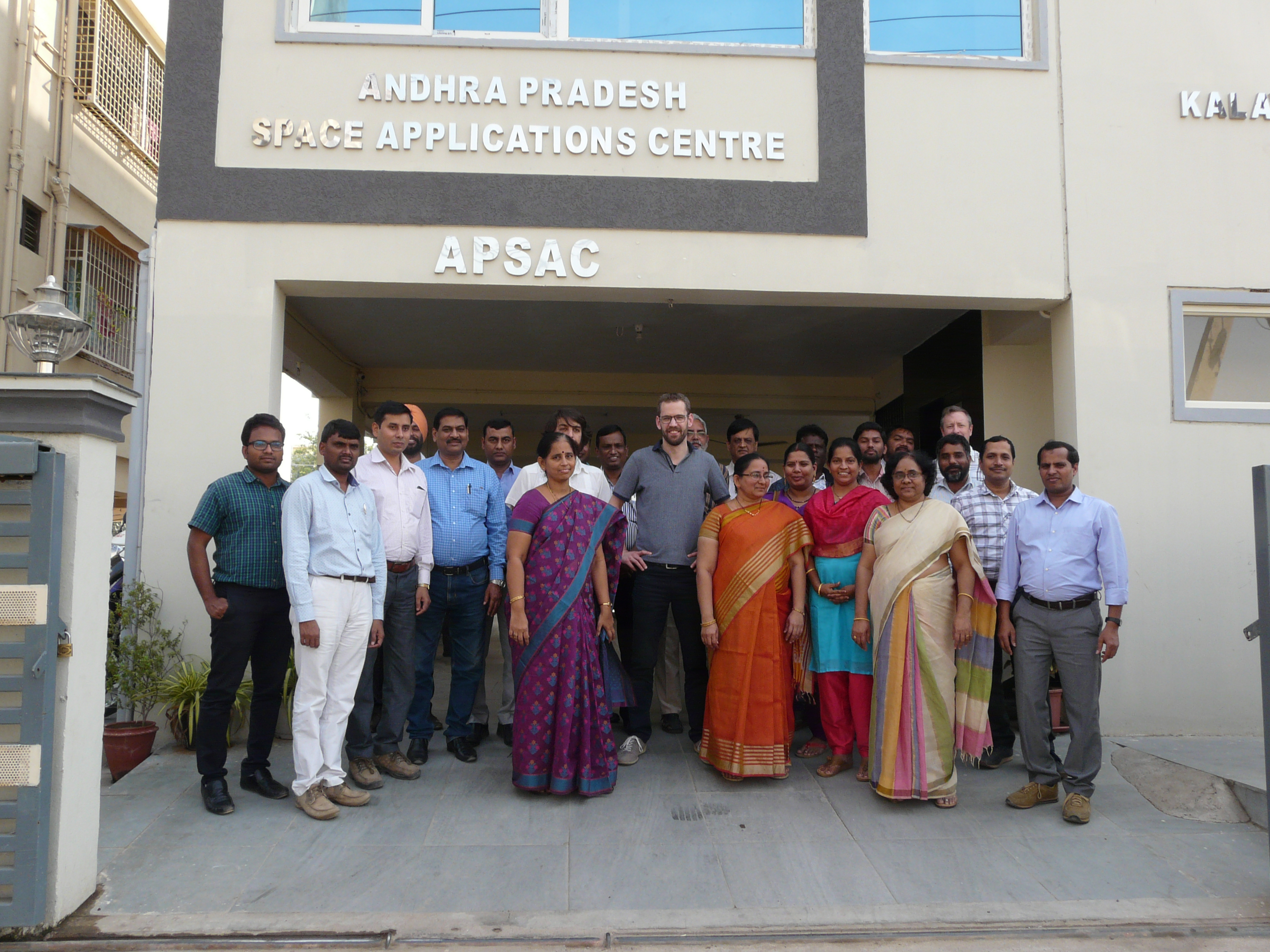 Training course in digital soil mapping in Vijayawada, India