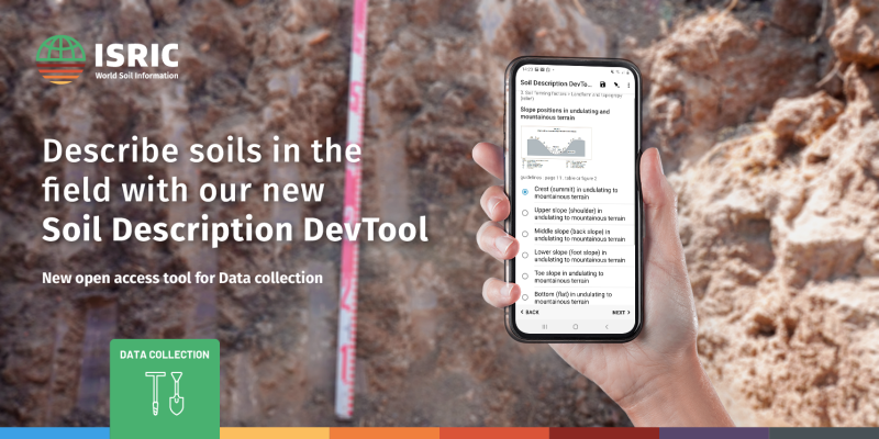 Soil data collection tool